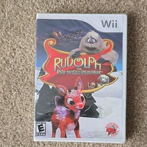 Rudolph the Red-Nosed Reindeer Wii Game Sealed!  Brand NEW!